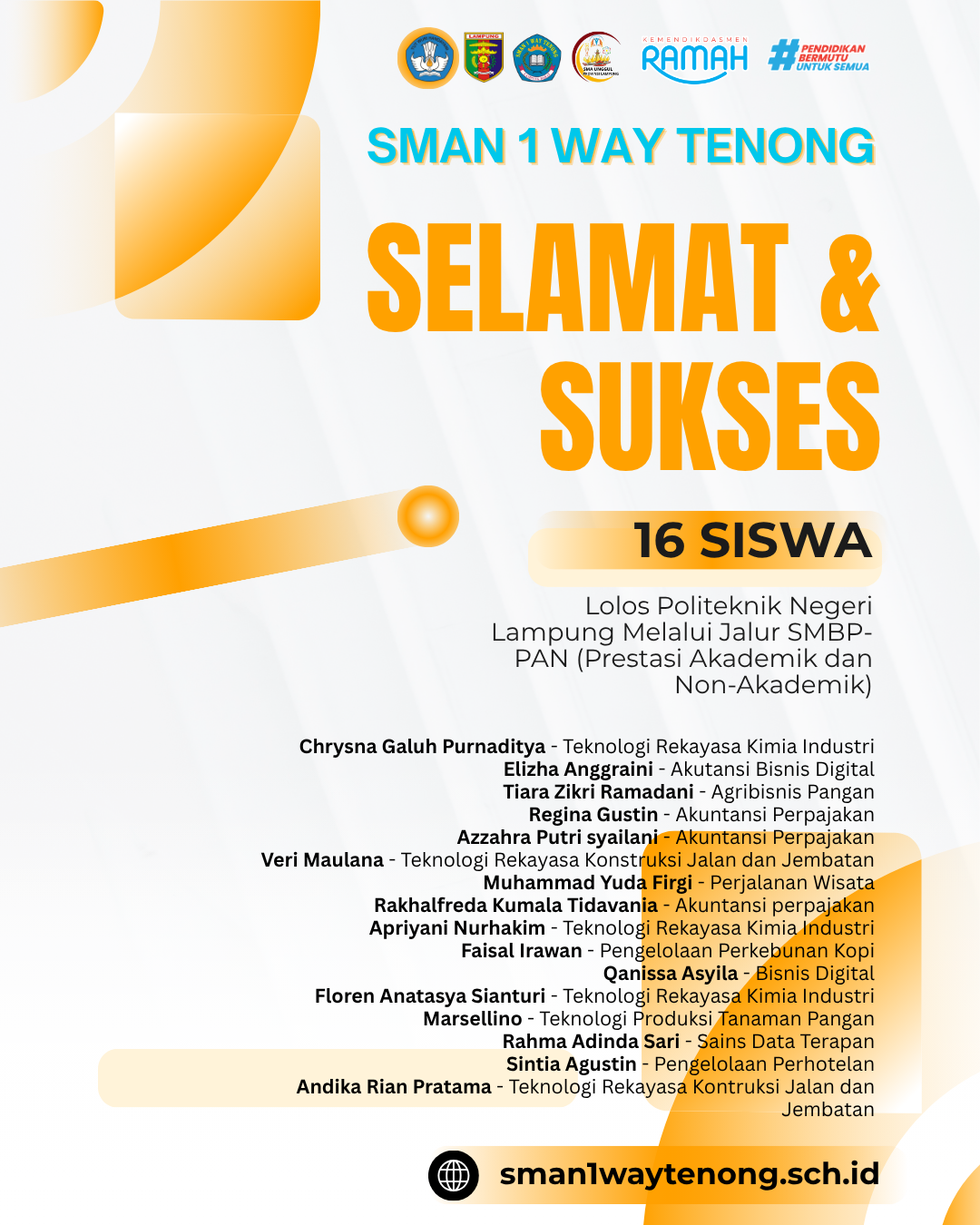 LOLOS POLINELA-JALUR PRESTASI tahun 2026