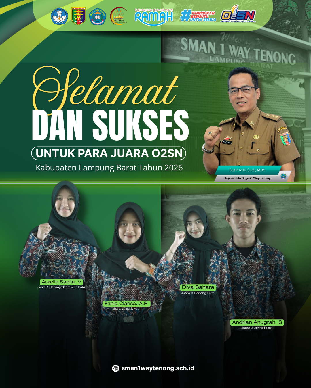 JUARA O2SN LAMPUNG BARAT TAHUN 2026