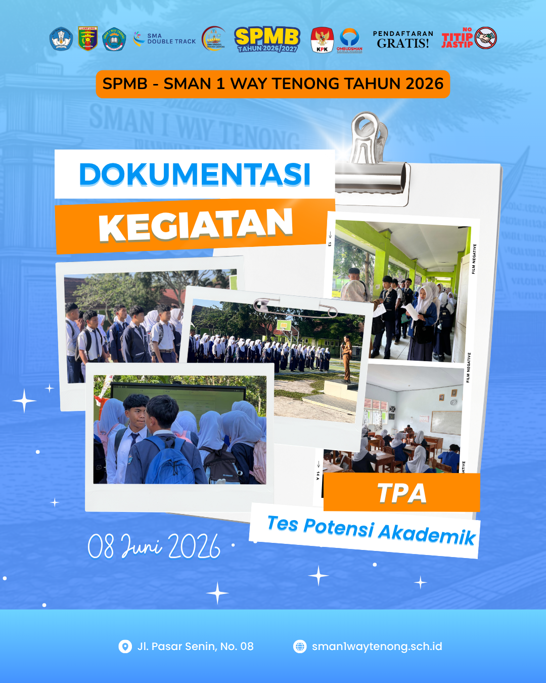 TPA SPMB SMAN 1 WAY TENONG
